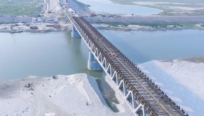 Bogibeel bridge, rail