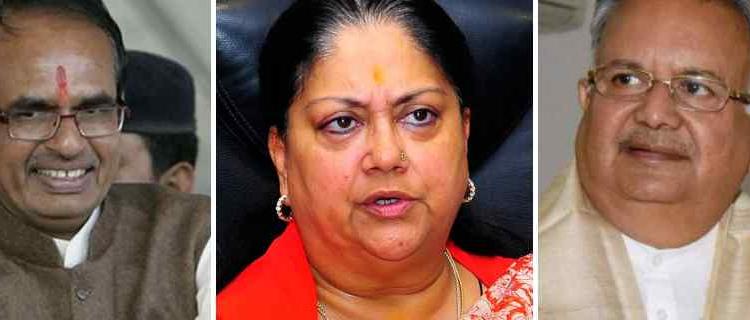 BJP, Rajasthan, Chhattisgarh