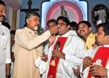 Chandrababu Naidu, christians