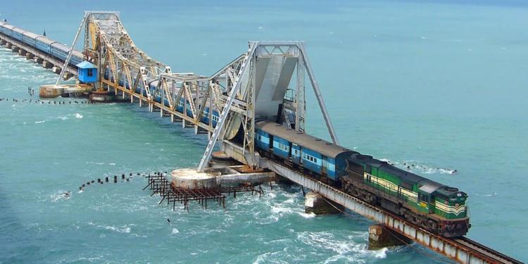 Ram setu, Railways