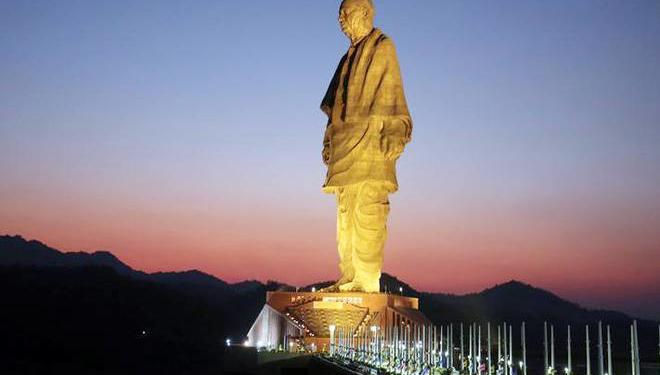 Railways, statue of unity