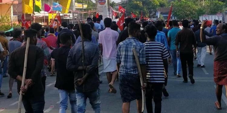 bjp sabrimala communist
