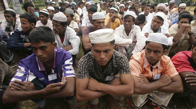 Rohingyas, India, government