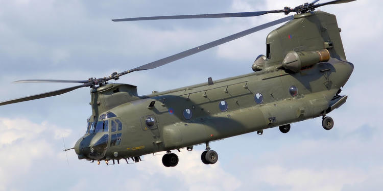 chinook helicopters, India