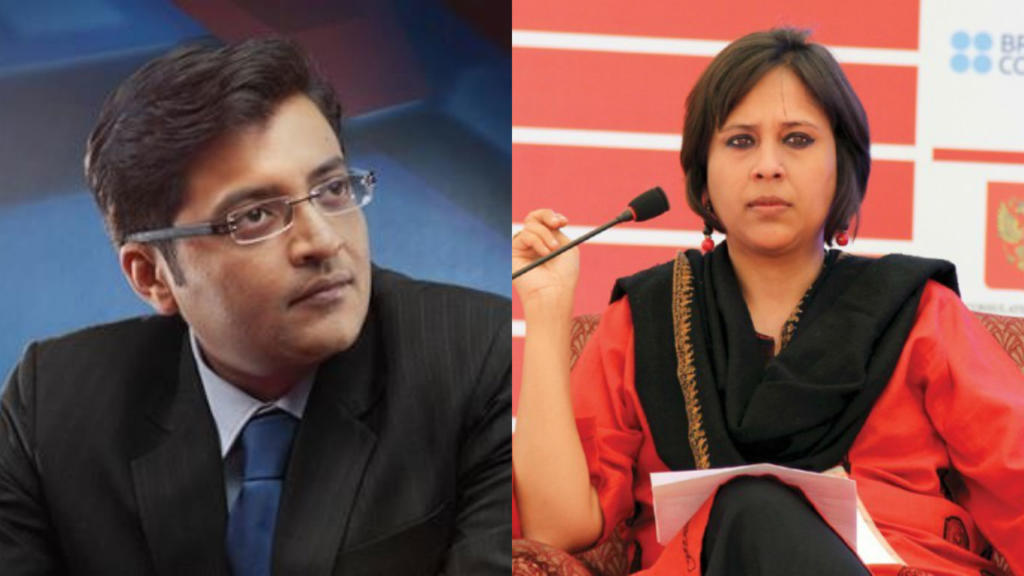 Barkha Dutt, Arnab Goswami