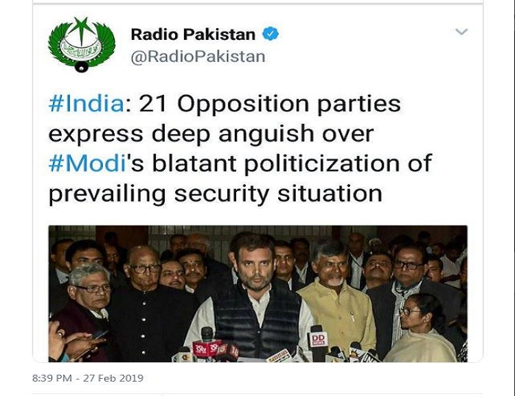 opposition parties, congress, pakistan, modi government