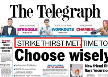 Airstrikes, The Telegraph