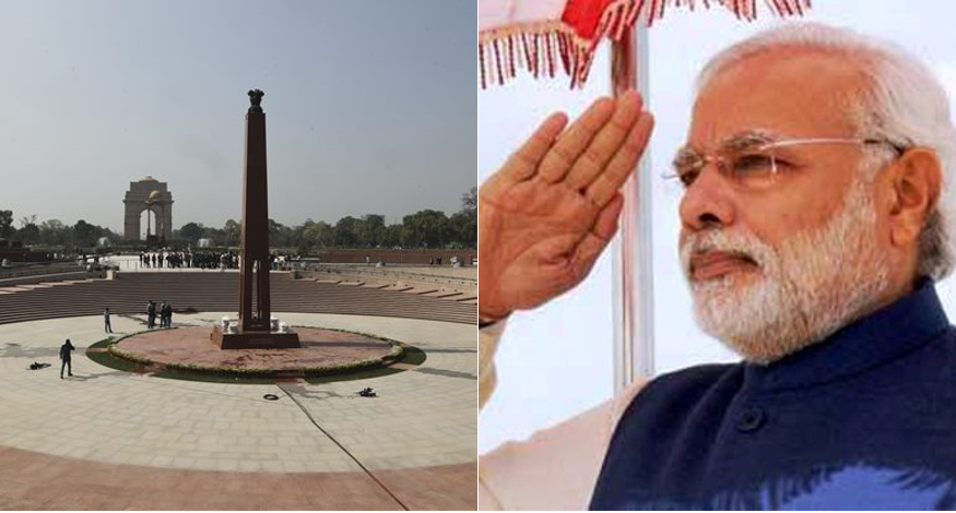 National War Memorial, PM Modi