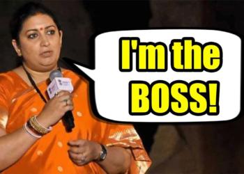 7 times when Smriti Irani humiliated her opponents like a BOSS!