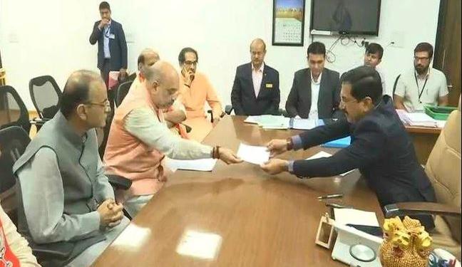 Amit shah, Gandhinagar