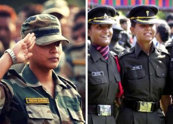 indian army, women officers