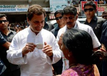 In Bengaluru, Rahul Gandhi greeted with pro-Modi slogans