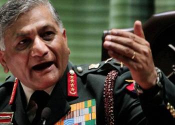 General VK Singh, airstrikes, opposition