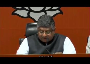 Ravi Shankar Prasad levels grave allegations against Rahul Gandhi