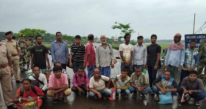 20 Illegal Bangladeshi Immigrants Deported From Assam