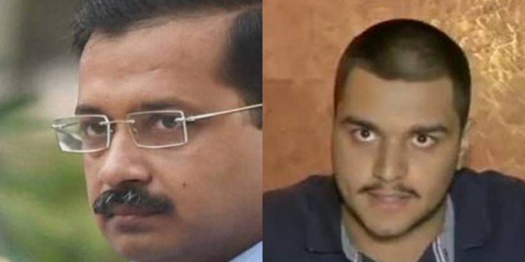 Kejriwal, AAP candidate