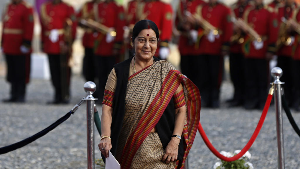 Sushma Swaraj, foreign policy