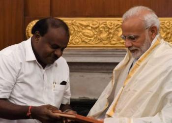 Congress government in Karnataka is set to be flattened by Modi storm