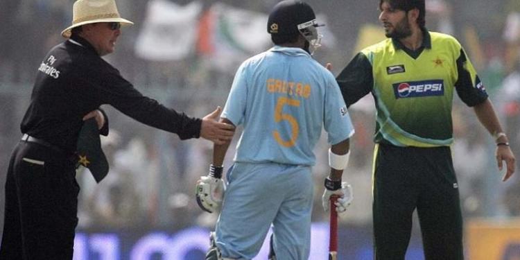 Shahid Afridi, Gautam Gambhir