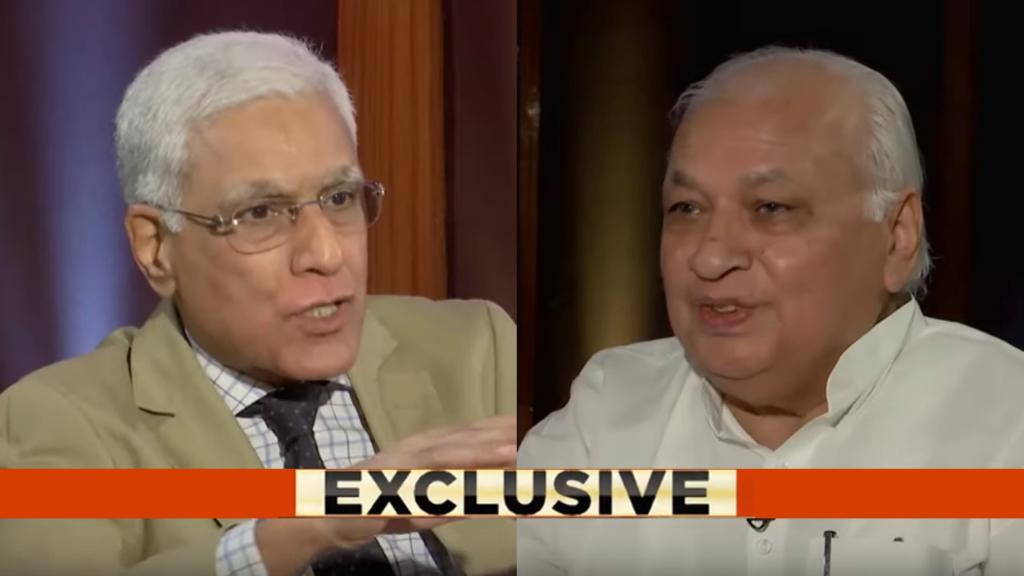 karan thapar, arif mohd khan