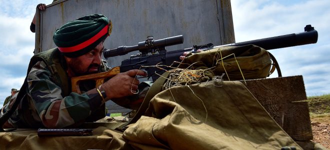 Indian Army, Sniper, Rifles