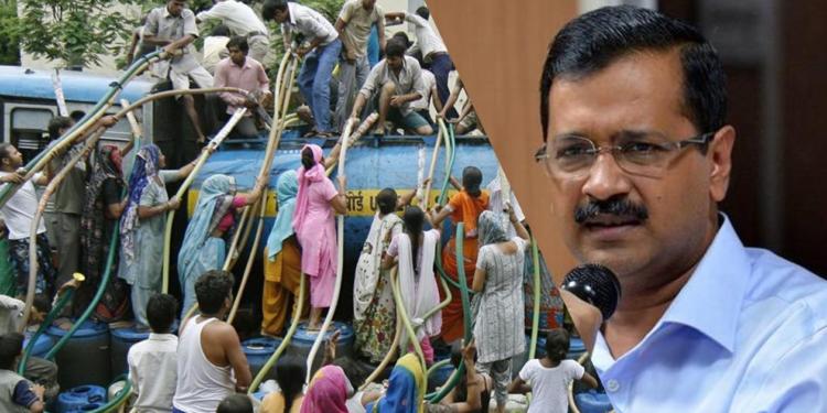 Delhi is facing its severest water crisis, CM Kejriwal couldn't care less