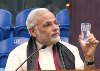 modi, government, water conservation