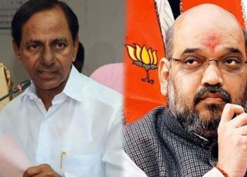 KCR has a reason to worry now. Amit Shah has turned his gaze towards Telangana