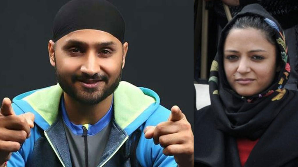 harbhajan singh, shehla rashid