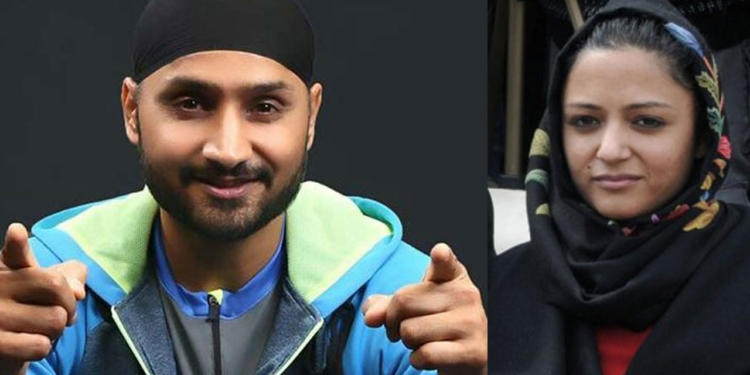 harbhajan singh, shehla rashid
