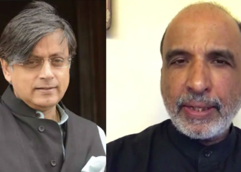 shashi tharoor, congress, trump