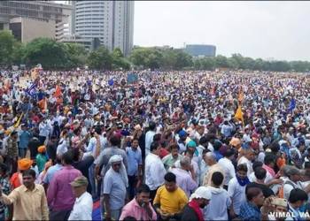 Sant Ravidas, temple, protest