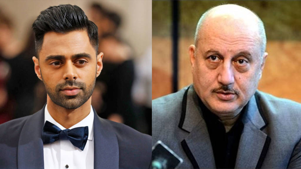 Anupam Kher, Hasan Minhaj