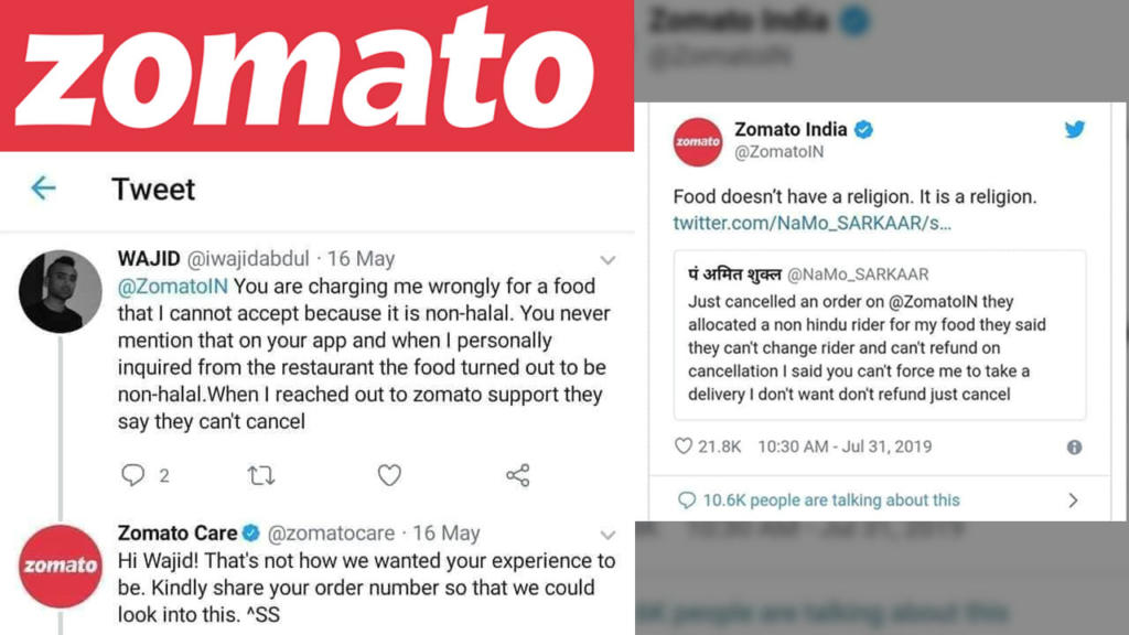 zomato, food religion