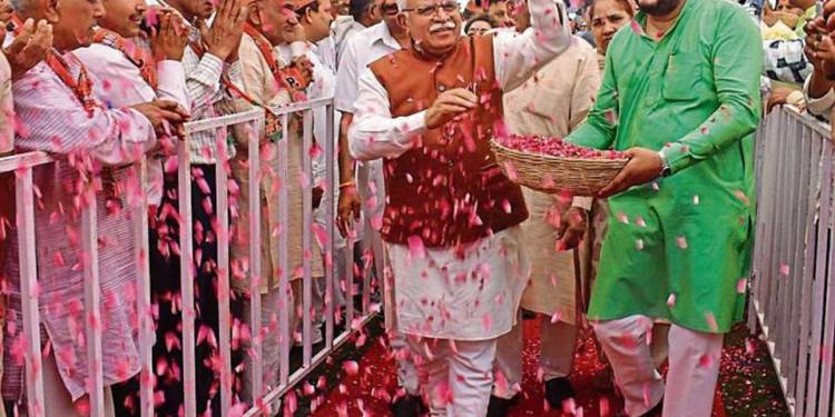 Khattar, Haryana, BJP,