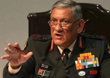 Bipin Rawat, Pakistan, LoC