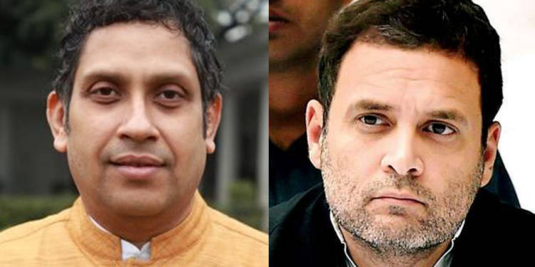 Rahul Gandhi and Praveen Chakravarty Congress
