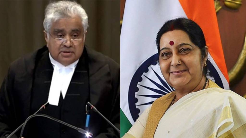 Harish Salve, Sushma Swaraj