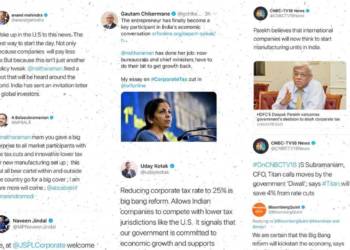 India Inc, corporate tax, Modi government, nirmala sitharaman, jb creators, jobs