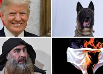 Donald trump, baghdadi, isis, dog