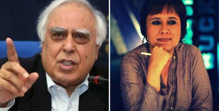 Barkha Dutt drags Kapil Sibal and wife to court, demands 74 Lakh in damages