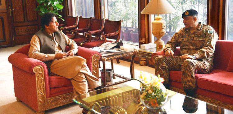 Imran Khan, Pakistan, army, military, bajwa