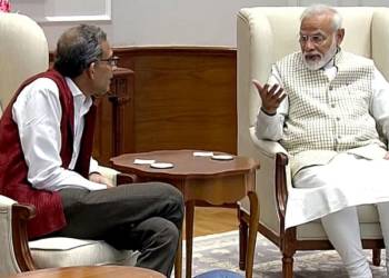 Abhijit Banerjee, PM Modi