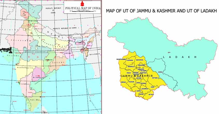 Jammua nd KAshmir, LAdakh, union territory