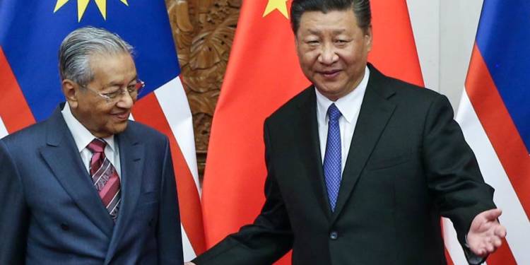 Mahathir, China