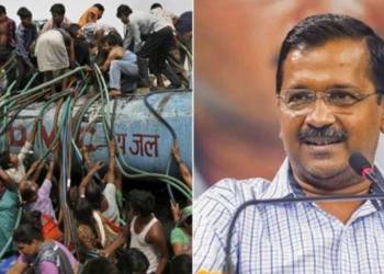Kejriwal, water, Delhi