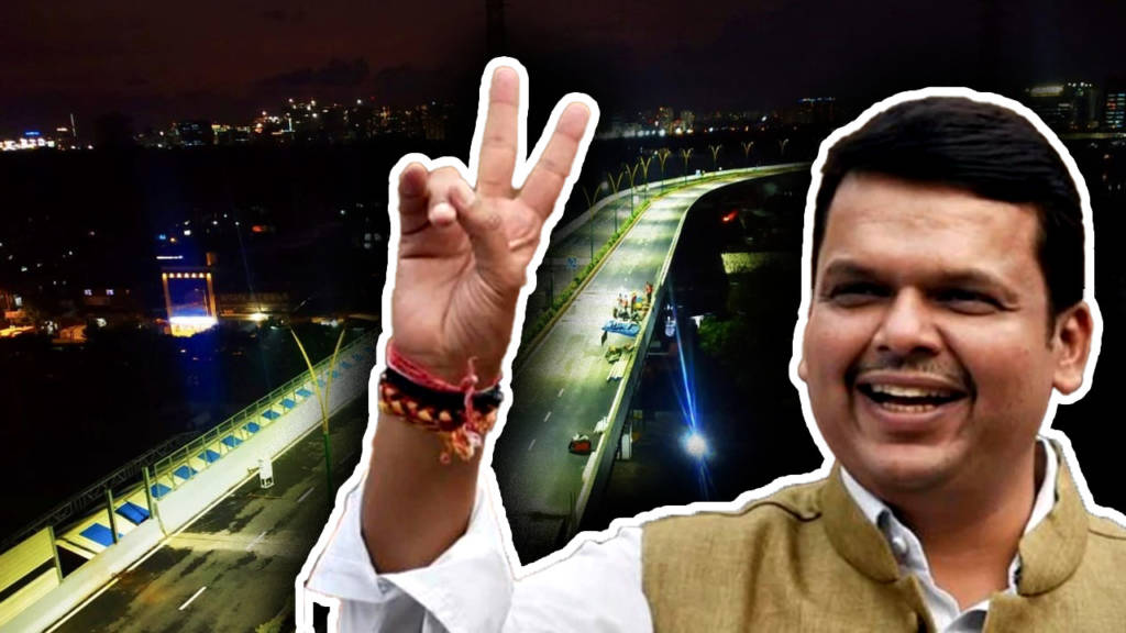 Devendra Fadnavis, BKC- Flyover