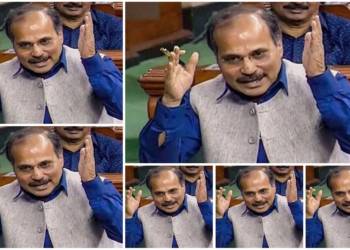 Adhir Ranjan Chowdhury, Rahul Gandhi, Congress