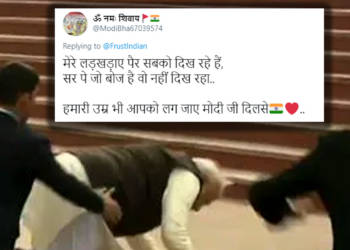 “I’ve pledged 2 years of my life to him”, heartbroken Indians react after seeing PM Modi fall
