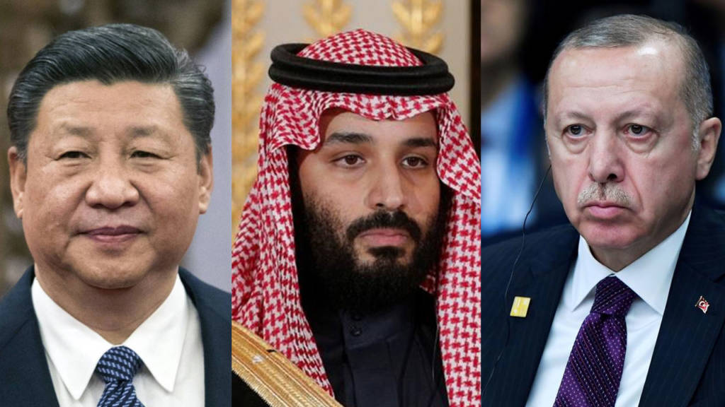 China, Turkey, Saudi Arabia, Journalist
